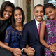 The Obama family (the White House)